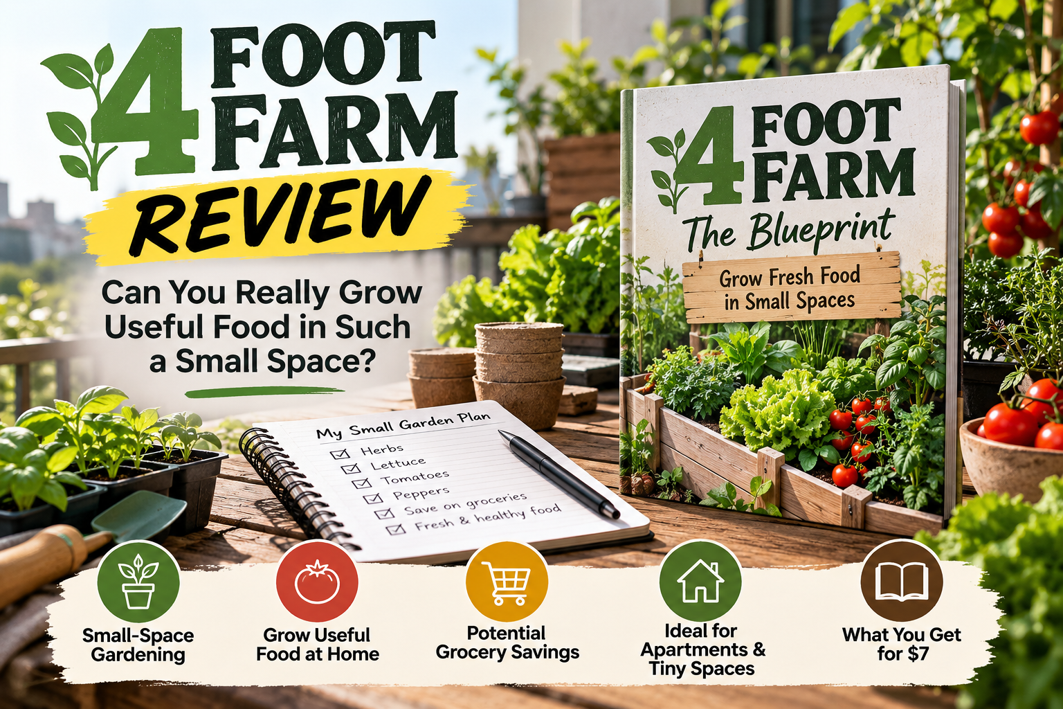 4 Foot Farm review 2026 by TestimonialBlogs