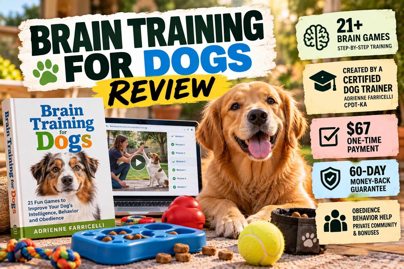 Brain Training for Dogs review 2026 by TestimonialBlogs